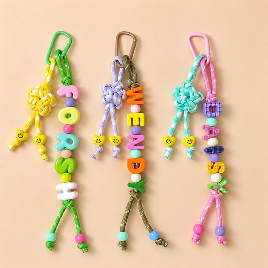 Custom Name Backpack Tag, Personalized Keychain Charm