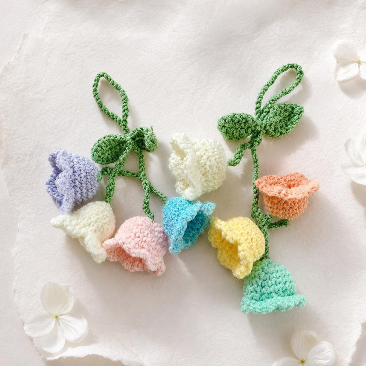 Custom Name Beaded Bag Charm, Colorful Flower Keychain