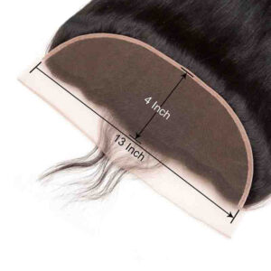 13x4 HD Transparent Lace Frontal Closure Straight Brazilian Virgin Human Hair 5 13x4 lace frontal closure straight hair 3 - hicrazycat