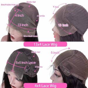 5x5 13x4 hd transparent lace wig cap 1 - hicrazycat