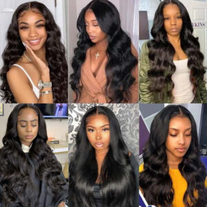 5*5 HD Lace Wigs Body Wave 10A Brazilian Human Hair Glueless Lace Closure Wig 7 5x5 hd lace closure wig body wave 1b63cb3b 8dce 421a b6e1 cc46665827ec - hicrazycat
