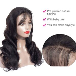 5x5 lace closure wig body wave 2 - hicrazycat