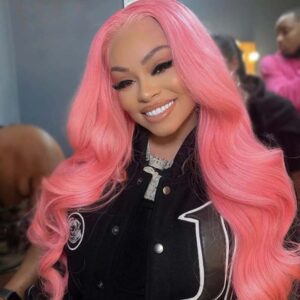 Colored Wigs Dyed From 613 Blonde Body Wave 13x4 HD Lace Front Human Hair Wigs 7 KissLove Hair Pink Color Lace Front Wigs Body Wave 13x4 Lace Frontal Wig Human Hair Wigs 1 - hicrazycat