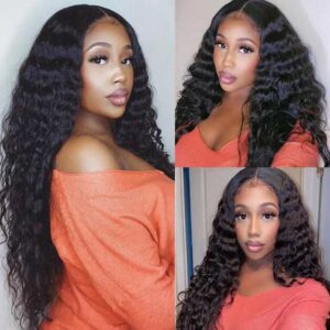 Crimped Hair 5*5 HD Lace Wig Loose Deep Wave 10A Brazilian Virgin Human Hair Wigs 6 Kisslove Hair 5x5 HD Lace Front Wigs Loose Deep Wave Virgin Human Hair Wigs 1 c8a62fd1 45e0 4f45 a740 767b3f3ec221 - hicrazycat