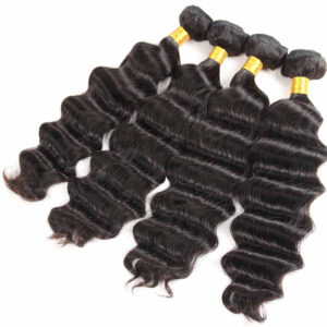 Kisslove Hair Loose Deep Wave Bundles With Frontal Closure 3 Bundles With Closure 2 - hicrazycat