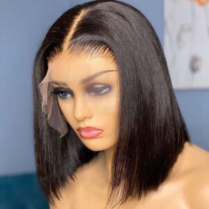 Kisslove Hair Short Bob Wig 13x4 HD Lace Wigs Straight Human Hair Wigs 3 236a7da2 be6e 4745 8a8d 0a0fdc32ef94 - hicrazycat