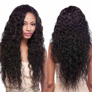 Kisslove Hair Water Wave Bundles With Frontal Closure 3 Bundles With Closure - hicrazycat