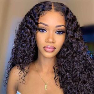 6*6 Lace Closure Wig Glueless Deep Wave 10A Brazilian Virgin Human Hair Wigs 7 Kisslove hair 5x5 HD Lace Closure Wig Deep Curly Human Hair Wigs 1 - hicrazycat