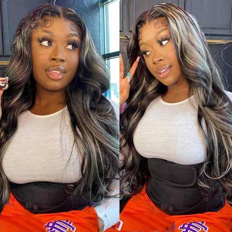 Kisslove Hair Platinum Blonde Highlights Straight Mixed Color Human Hair Wigs 4 9153eb0f 0bf7 4d08 8c93 f01cc19c6829 - hicrazycat