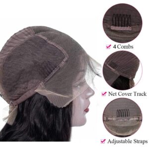 13x6 Transparent HD Lace Front Wig Body Wave Brazilian Virgin Human Hair Wigs 8 body wave 13x6 lace front wig cap 1 6b843848 348a 4f30 9f5b d98a60b62ddb - hicrazycat