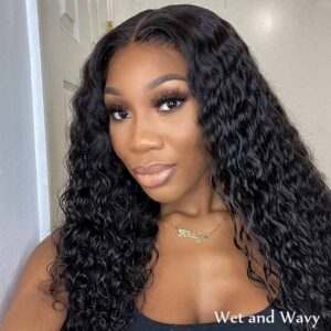 deep wave HD lace wigs 28inch - hicrazycat
