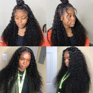 kinky curly transparent lace front wig 5 1d4af17f 90f3 4bed b3a6 f886a2a22fb7 - hicrazycat