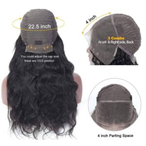 kisslove body wave 13x4 lace front wig cap 1 - hicrazycat