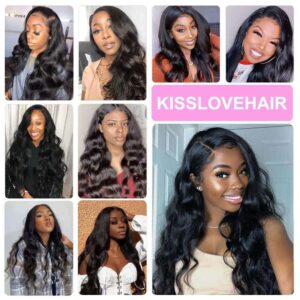 kisslove body wave lace front human hair wig 5 - hicrazycat