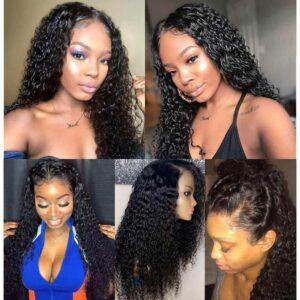 kisslove hair water wave 4x4 lace closure wig buyer show - hicrazycat