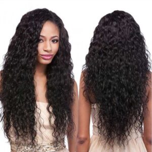 kisslove hair water wave closure wig hd lace wigs - hicrazycat