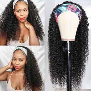 Deep Wave Headband Wig 10-28inch Glueless Human Hair Wigs 4 kisslove hair deep wave headband wig glueless human hair wigs 4 - hicrazycat