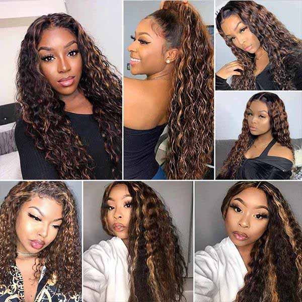 kisslove hair deep wave highlight wig 13x4 lace front human hair wigs 1b30 colored 1 f383af77 d55e 49af b9c1 b45aa5c32127 - hicrazycat