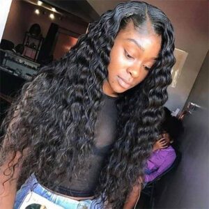 kisslove hair loose deep wave 360 lace frontal wig human hair wigs 3 - hicrazycat
