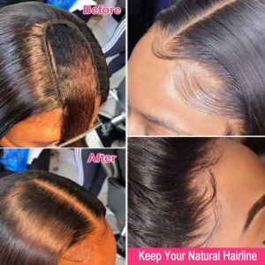 u part wig human hair wigs natural hairline b3a4dee3 7b66 4fd5 a66a f97181ea6b19 - hicrazycat